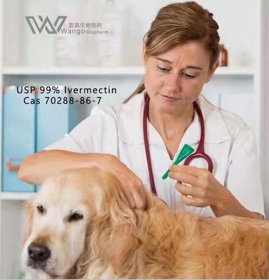 Anti COVID 19 Veterinary Raw Materials USP grade Ivermectin 99%