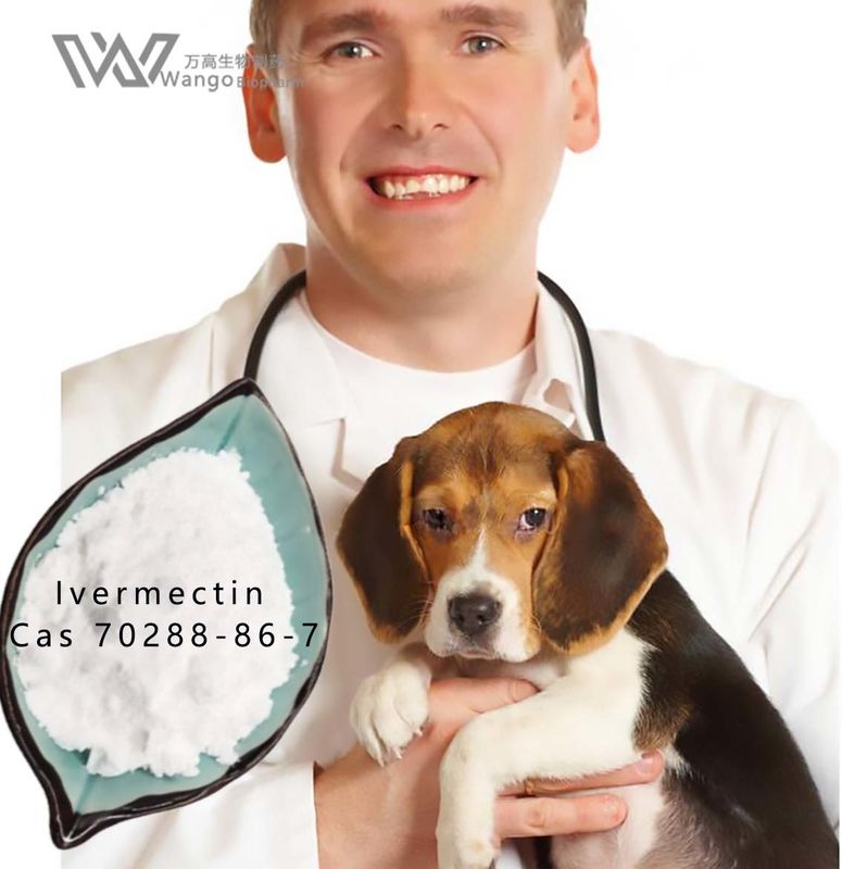 Mk933 Pure Ivermectin Powder Water Insoluble  Cas 70288-86-7